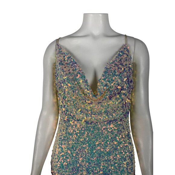 NEW Miss Avenue Sequin Dress Small Homecoming Hoco Prom Short Mini - Picture 2 of 8